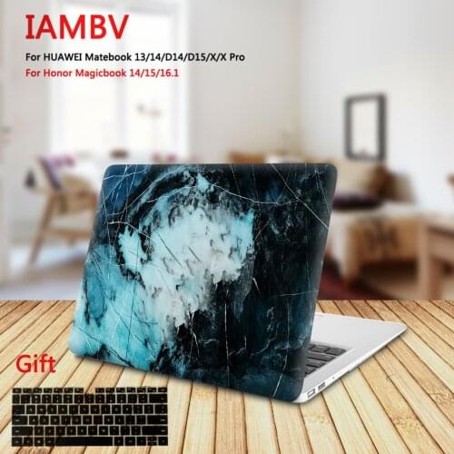 2020 marble Laptop Case For huawei Matebook Mate 13 14 Mate book X pro ,Cases for Mate book D14 D15 MagicBook14 15 16.1+gift