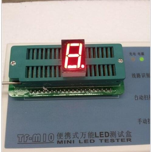 0.56inch 1digit red 7 segment led display 5161AS/5161BS