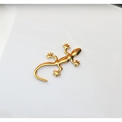 Alijunda 3D Gecko Shape Chrome Badge Emblem Decal for Geely Vision SC7 MK CK Cross Gleagle GX7 SX7 Englon SC3 SC5 SC6 SC7 Panda