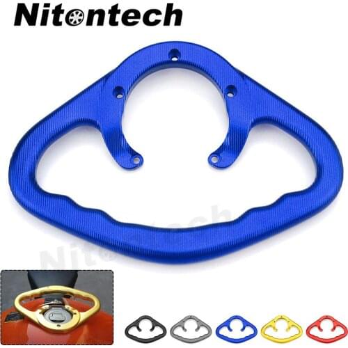 For Yamaha Cross-riding Motorbikes MT09 MT07 R1 R3 CNC Aluminum Motorcycle Fuel Tank Passenger Holder Racing Handle Grab Armrest