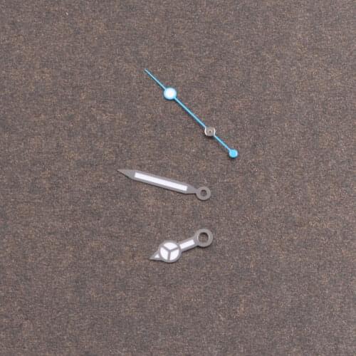 Watch Hands parts Green Luminous Blue second hand Fit ETA2836 2824 Miyota 8205 8215 NH35 NH36 Movement