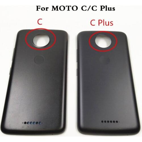Battery Back Cover For Motorola C XT1754 XT1750 XT1756 / C Plus XT1721 XT1723 XT1724 Back Cover Battery door back housing