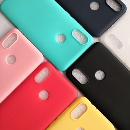 Xiaomi Redmi Note 5 Global Matte Candy Solid color Silicone TPU soft case for Redmi Note 5 Pro Ultra thin cover case