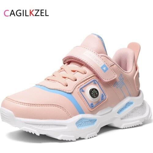 CAGILKZEL 2020 Autumn Sneakers Kids Shoes Comfortable Girls Shoes Casual Children Running Sports Shoes For Girl Chaussure Enfant