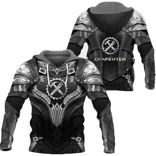 Armor Knight 3D Hoodies Printed Pullover Men For Women Funny Sweatshirts Fashion Cosplay Apparel Sweater Drop Shipping 02