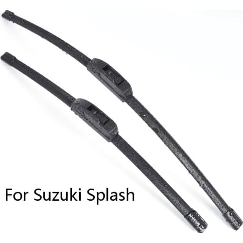 Car Windshield Wiper Blades For Suzuki Splash from 2008 2009 2010 2011 2012 2013 2014 Car Windscreen wiper Rubber