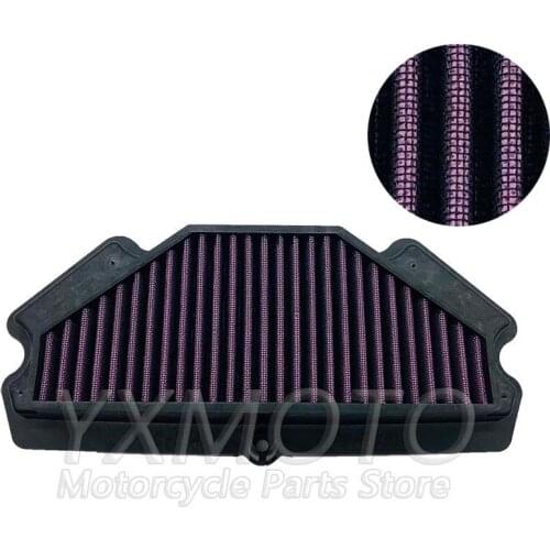 Motorcycle Air Filter Cleaner For Kawasaki ER6N 6F EX650 NINJA High quality filter can be cleaned