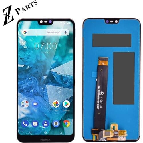 Original Display For Nokia X6 LCD Screen For Nokia X6 LCD Display Touch Screen Digitizer For Nokia 6.1 Plus LCD Replacement