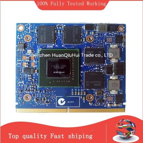 Original K2100 K2100M Graphics Card, 2GB, N15P-Q3-A1 DDR5 VGA Video for Dell M4700 M4800 VGA CARD