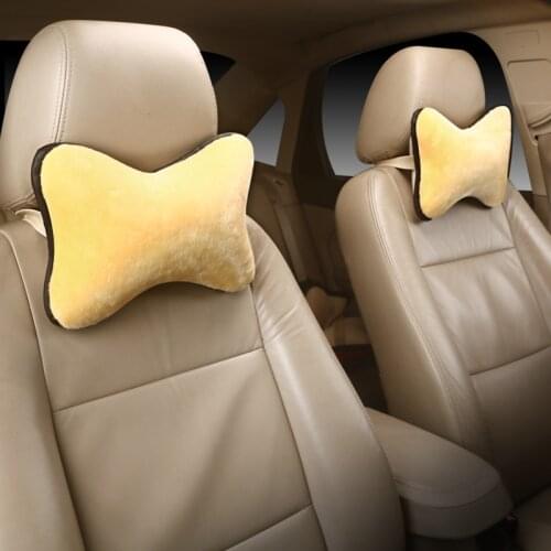 General Motors Neck Pillow Plush Car Neck Rest Headrest Cushion Pillow Car Accessories Interior Auto Neck Pillow Pad Mazda