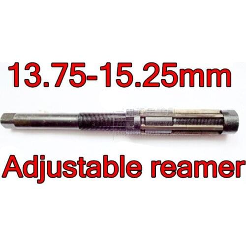 13.75-15.25mm 1pcs HSS Adjustable reamer Hand reamers drill The lathe tools Free shipping