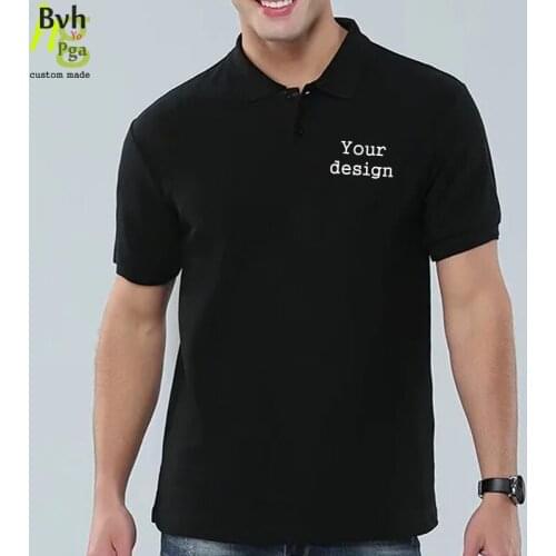 Custom logo picture text ladies summer polo shirt short sleeve polo fashion wearing shirt casual polo shirt