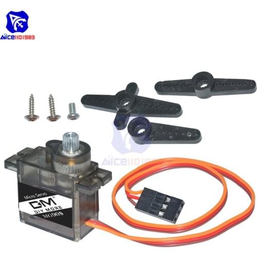 Diymore High Speed 9G Metal Gear Servo for 3D Printer Robot RC Helicopter Boat Car Electric Toy MG90S