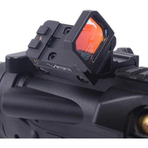Red Dot Folding High Definition Inner Sight M4 Airsoft Holographic Mira Scope Visor Glock Gun Rifle Caza Rail Mount Accessories