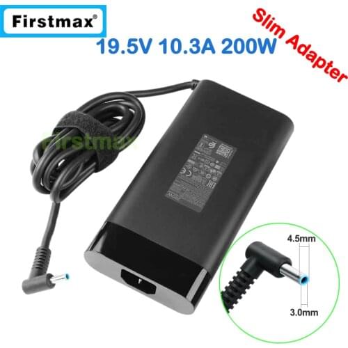 Slim 19.5V 10.3A 200W ac power adapter laptop charger For HP Omen 15-dc0500 15-dc0700 15-dc0800 15-dc0900 TPN-CA03