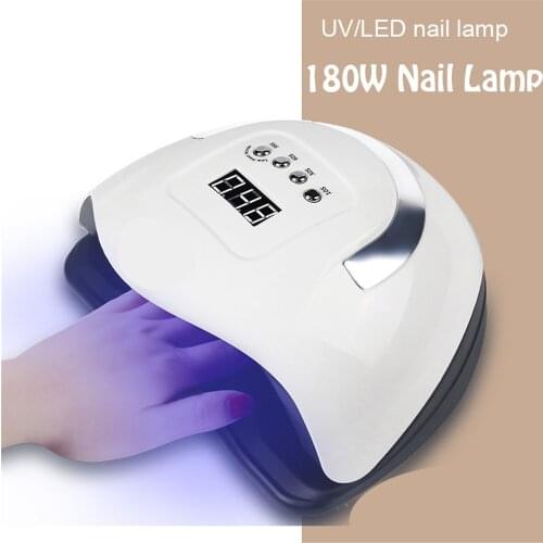 80W Nail Lamp Led UV Lamp Nail Oven Portable Gel Lamp SUNX7 MAX 57 Lamp for Nails Light Manicure Lamp Sun UV Led Nail Lamp Mini