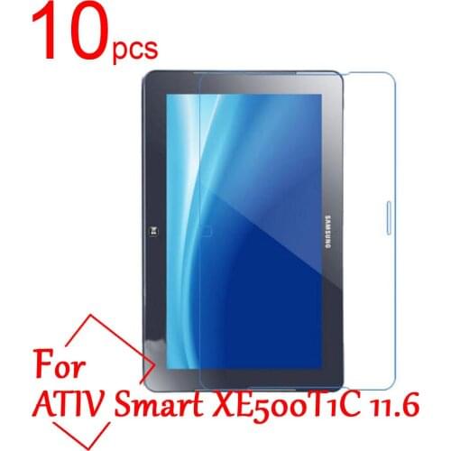 10pcs Ultra Clear/Matte/Nano anti-Explosion LCD Screen Protector Cover for Samsung ATIV Smart PC XE500T1C-A01CN 11.6 Tablet Film