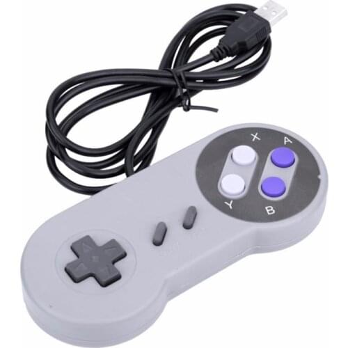 2PCS USB Gamepad Gaming Joystick Game Controller Wired Control Computer Control Joystick Support Windows PC Support Dropship