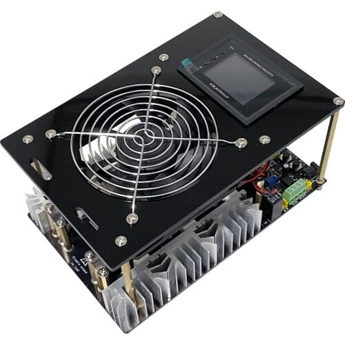 3000W ZVS Induction Heater Induction Heating PCB Board Heating Machine+Heating Coil+70mL rucible+Pump+Power Supply