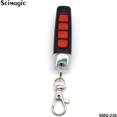 4 button 433.92MHz clone garage remote control copy door access controller mini wireless transmitter switch keychain