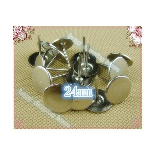 A030 24MM iron Nail Upholstery Nail Jewelry Box Wall Door Sofa Furniture Decorative Tack Stud Pushpin