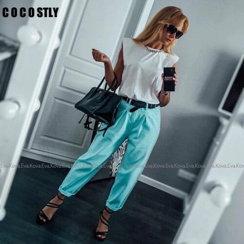 Женские джинсы с вышивкой COCOSTLY China At AliExpress