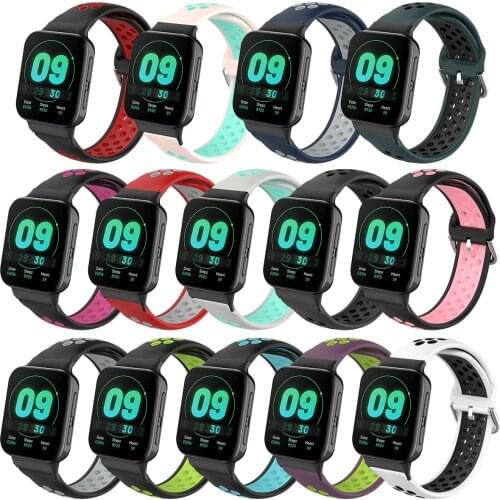 For Oppo Watch 2 42mm/46mm Smartwatch Wristband Soft Silicone Replacement Strap Watchband