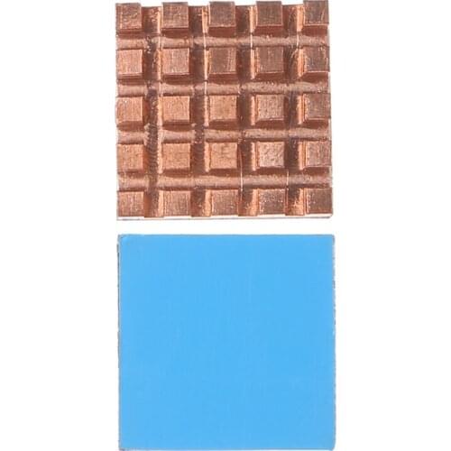 Pure Copper Cooler Heat Sink Back Memory Sink Cooling For MOS GPU IC Chip