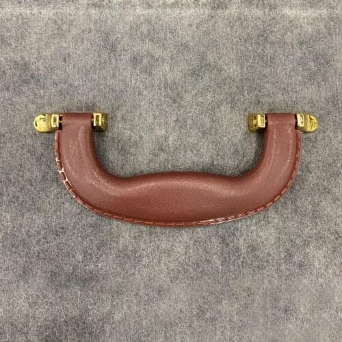 Retro Wooden Box Metal Holder, Suitcase Holder Arch Furniture Hardware Tool Handle Brown Hairdressers box Handles 156*57mm,6PC