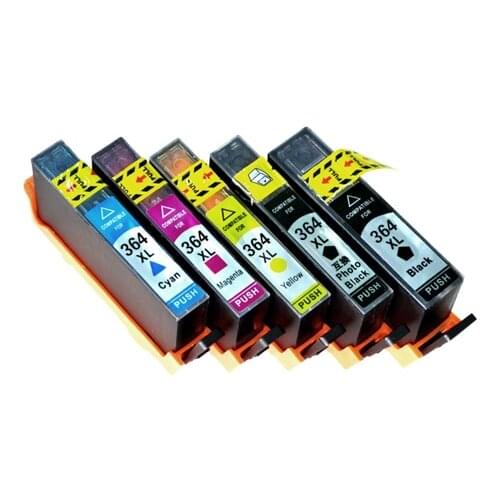 LuoCai Compatible ink cartridges For HP364 For HP DeskJet 3070A 3520 Officejet 4610 4620 4622 5510 5520 6510 7510 Printer 364 XL