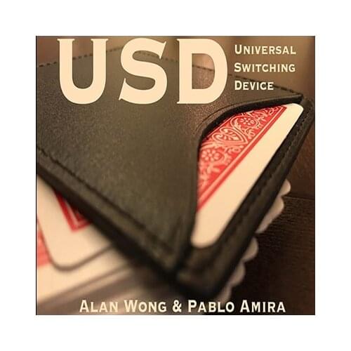 USD - Universal Switch Device By Pablo Amira and Alan Wong Close Up Street Mentalism Classic Card Magic Tricks Props Gimmicks