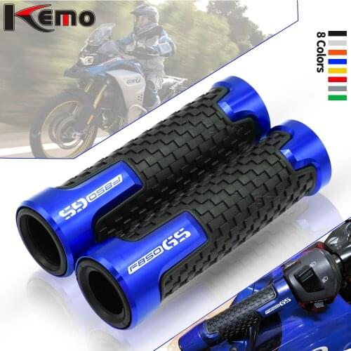 For BMW F850GS F850 GS 7/8" 22mm Universal Motorcycle Accessories CNC Aluminum Handlebar Hand Grips Handle Bar End Grip