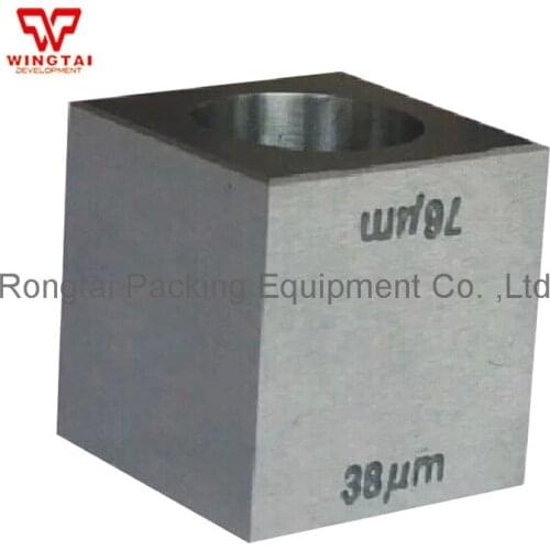 Idustrial High grade stainless steel Square Wet Flim Coated Applicator Wear-Resisting 38um,76 um / 75um,150um