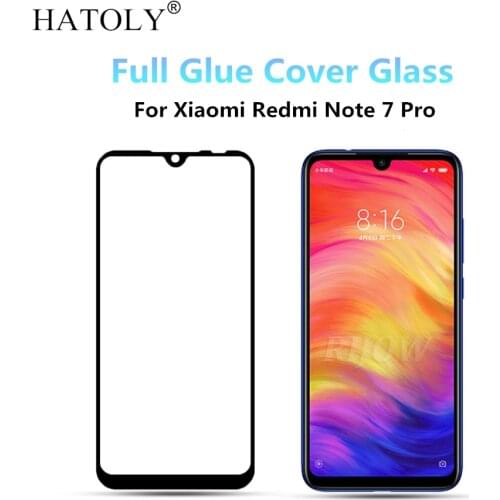 Tempered Glass For Xiaomi Redmi Note 7 Pro Screen Protector For Xiaomi Redmi Note7 Pro Full Glue Cover Glass For Redmi Note7 Pro
