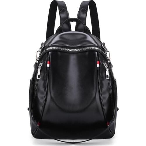 Womens bags 2021 new fashion ladies shoulder bags leisure solid color student bags multifunctional backpack
