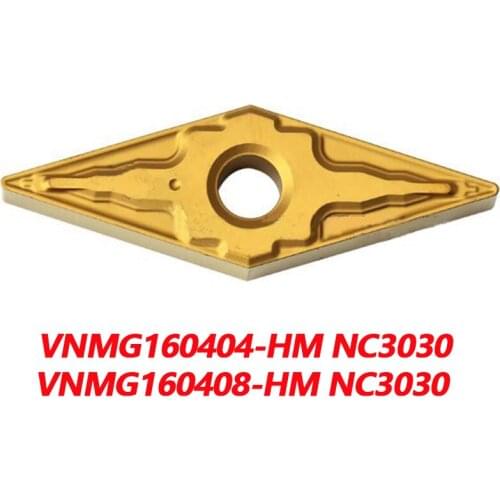 100% VNMG VNMG160404 NC3030 VNMG160408 Carbide Insert Blades Used In Steel Casting South Korea Imported Quality Assurance CNC