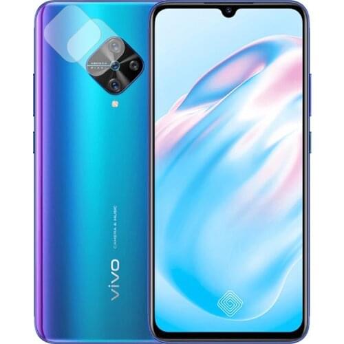 2PCS/lot Clear Lens Tempered Glass for Vivo V17 Full Glued Back Camera Glass for Vivo V17 Y9S S1 Pro Lens Protector Flat Film