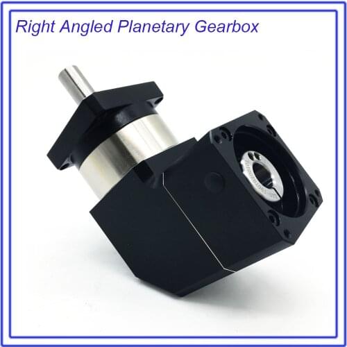 3 :1 Right Angled Planetary Reducer Gearbox 90Degree Reversing Corner Reducer for NEMA24 60mm 200W 400W 600W Servo Motor