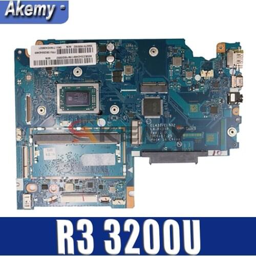 Akemy For Lenovo Ideapad S340-14API Laptop Motherboard LA-H131P Motherboard CPU R3 3200U Tested Ok FRU 5B20S42462 5B20S42262