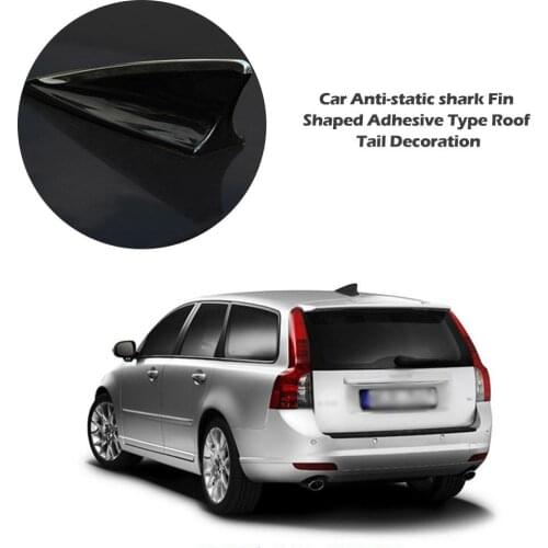 Tail Car Anti-static Shark Fin Shaped Adhesive Type Roof Tail Decoration Car Anti-static Shark Fin Shaped Adhesive Type Roof