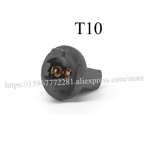 Car lamp holder socket connector wire harness T10 car lamp assembly connector automotive plug terminals DZ-006 Instrument lamp
