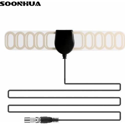 SOONHUA 20dBi Gain DVB-T2 HD Digital TV Antenna Digital Antenna 3M HDTV Cable Amplified 25 Mile Range Freeview for Local Channel
