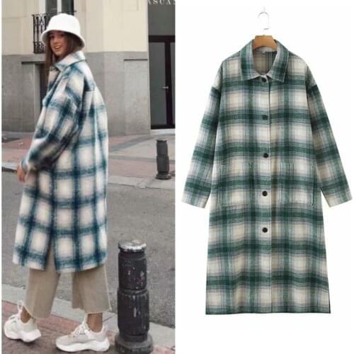 Conncozy Women's Plaid Coats