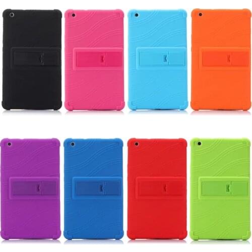 Child Silicone Case For Huawei M5 8.4 Inch Thickening Shockproof Back Cover For Huawei M5 8.4 SHT-W09 SHT-AL09 Tablet Shell +Pen