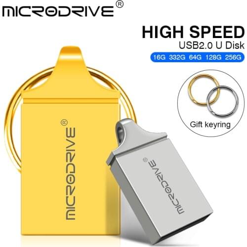USB Flash Drive Super tiny Pen Drive 256GB 128GB 64GB 32GB 16GB 8GB 4GB Pendrive Waterproof USB Memory Stick