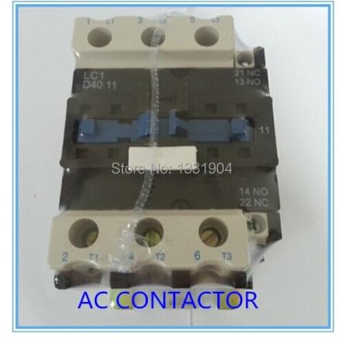 LC1-D40 40A electric switches AC contactor voltage 380V 220V 110V 36V 24V