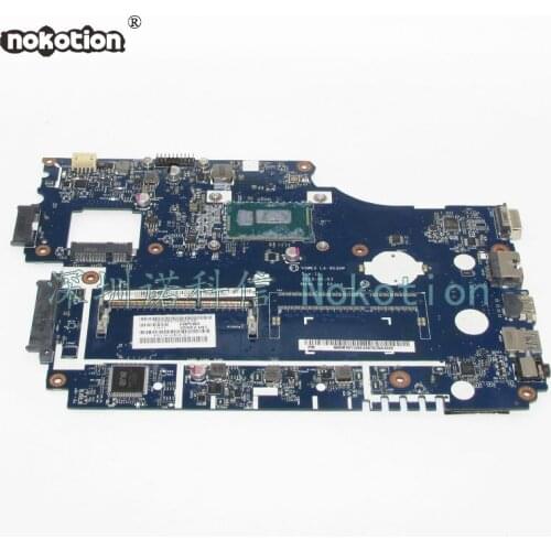 NOKOTION Laptop Motherboard For Acer Aspire E1 Series E1-532 Main Board NBMFM1100J NB.MFM11.00J V5WE2 LA-9532P 2957U 1.4GHZ