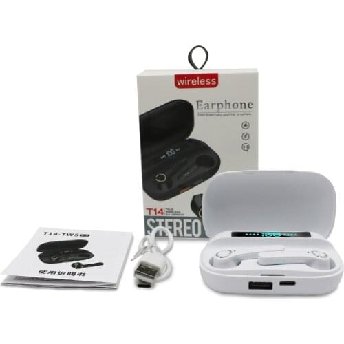 TWS Earphones With Mic Headpones with Power Bank Function Super Battery Capacity Smart Digital Display