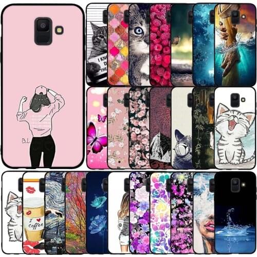 Silicone Case For Samsung Galaxy A6 2018 A600 A600F Case 5.6" Phone case For Fundas Samsung A6 2018 A600 A600f Coque Bumper Capa