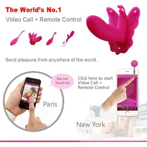 Smart REALOV APP Wireless Vibrator Wearable Panty Bluetooth Remote Control G-spot Clitoris Stimulator Sex Toy Massager for Woman